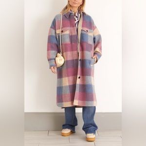 Isabel Marant Fontizi Jacket in Rosewood